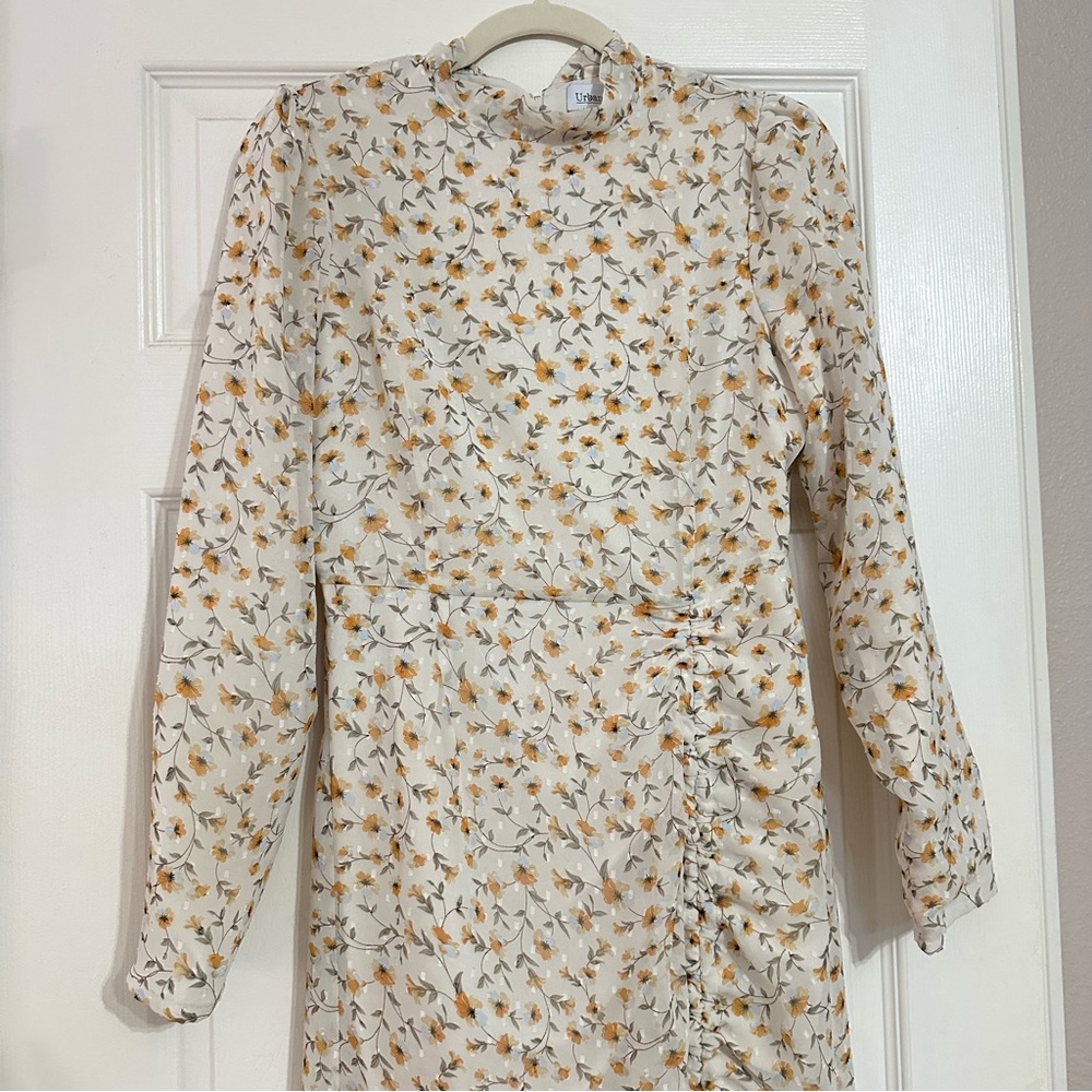 Floral Long Sleeve Dress